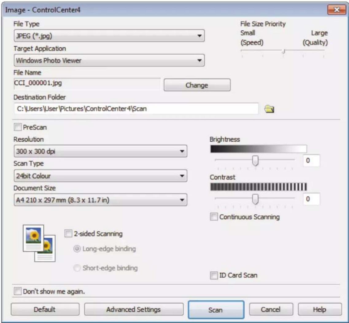 BROTHER HL-L3290CDW - Scan Photos and Graphics Using ControlCenter4 Advanced Mode (Windows) - 3