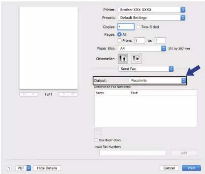BROTHER HL-L3290CDW - Send Faxes from Your Application (Mac) - 2