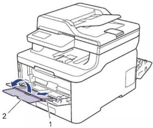 BROTHER HL-L3290CDW - Load and Print Labels Using the MP Tray - 3