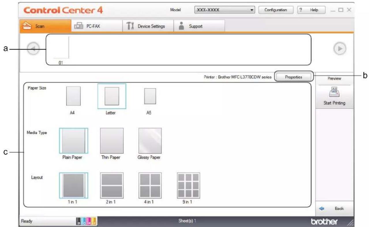 BROTHER HL-L3290CDW - Print Scanned Data Using ControlCenter4 Home Mode (Windows) - 1