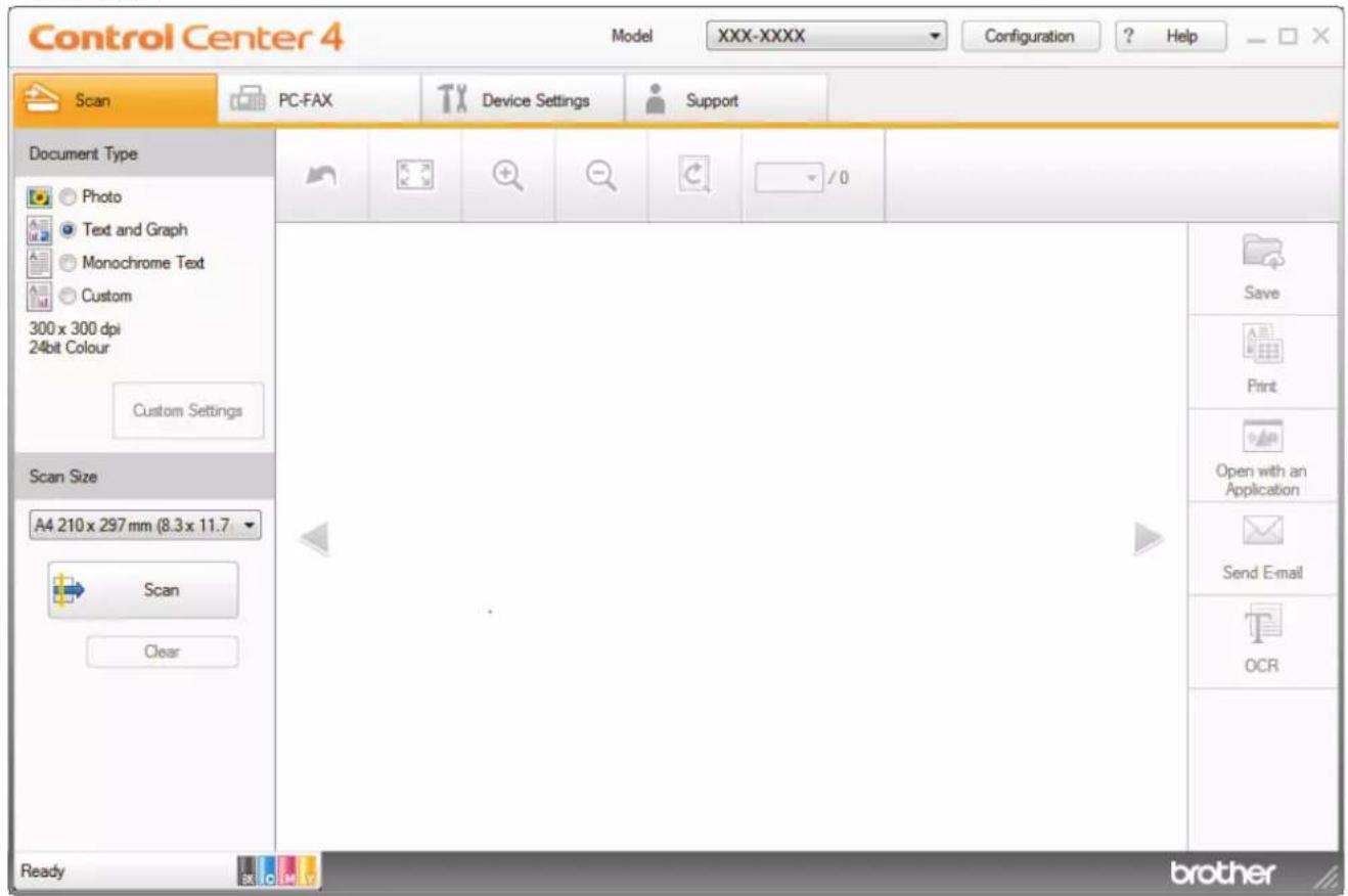 BROTHER HL-L3290CDW - Change the Operation Mode in ControlCenter4 (Windows) - 1