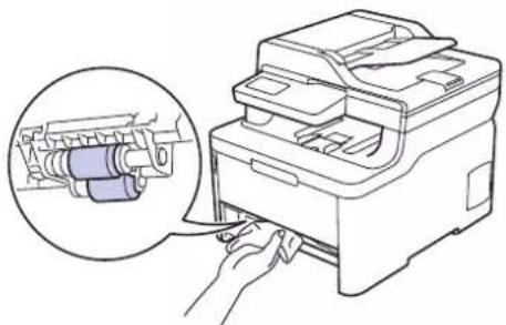 BROTHER HL-L3290CDW - Clean the Paper Pick-up Rollers - 3