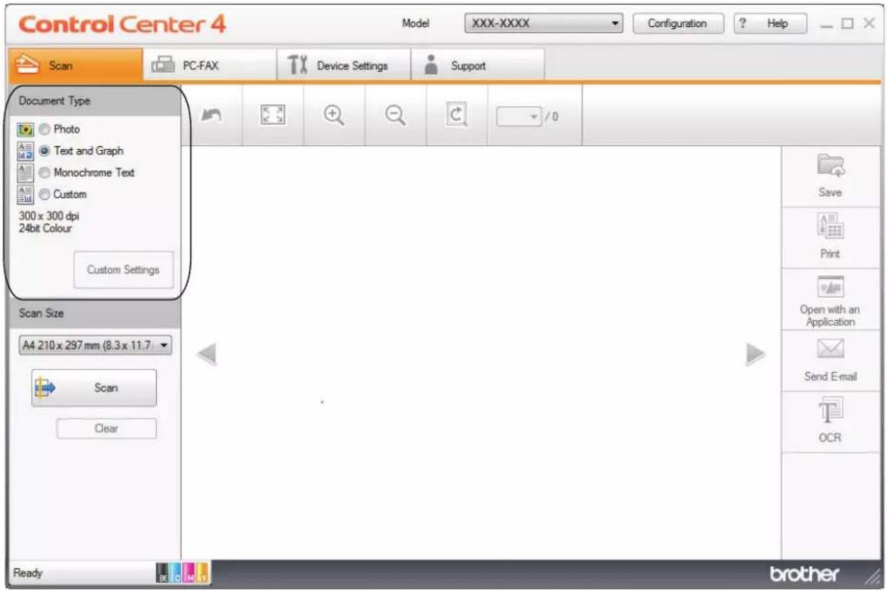 BROTHER HL-L3290CDW - Select Document Type Using ControlCenter4 Home Mode (Windows) - 1