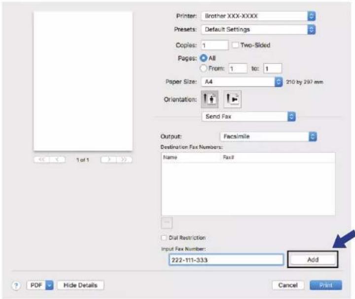BROTHER HL-L3290CDW - Send Faxes from Your Application (Mac) - 4