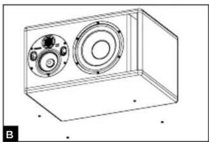 FOCAL Trio11 Be - rubber feetの設置 - 1