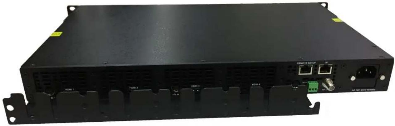 Data-Tronix DT-IPTV-QAM-ASI-4HC - 4-Input Independent Output Allocation Encoder-Modulator with ASI - 2