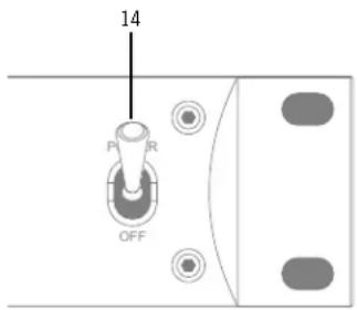 Universal Audio Apollo x16 - Power Switch - 1