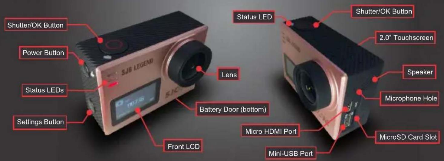 SJCAM SJ6 Legend - SJ6 LEGEND SPECIFICATIONS - 3