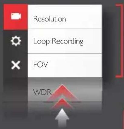 SJCAM SJ6 Legend - The Settings Screen - 1
