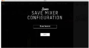 Audient Sono - Saving and Recalling Mixer Presets - 1