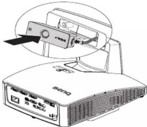BENQ PontWrite - PointWrite am Projektor anbringen - 2