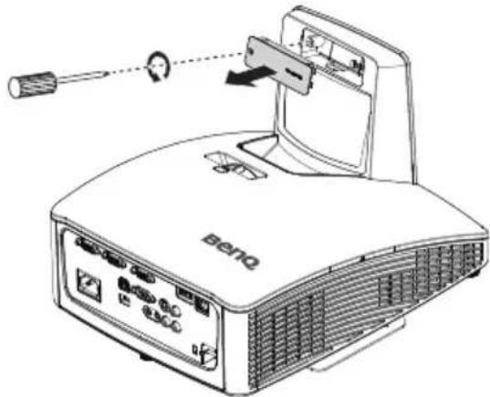BENQ PontWrite - PointWrite am Projektor anbringen - 1