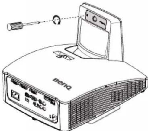 BENQ PontWrite - PointWrite am Projektor anbringen - 3