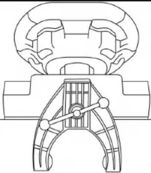 THRUSTMASTER TX Racing Wheel Servo Base - Attaching the racing wheel to a table or a desktop - 3