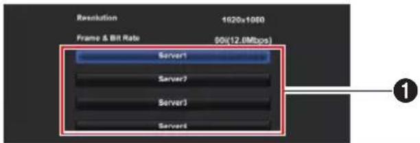 Resolution 4020x1080 Frame & Bit Rate 60(12.0Mbps) Server1 Server? Server1 Server1 1