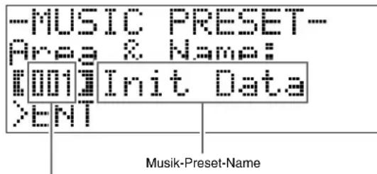 -MUSIC PRESET-- Are & Names: [001] Init Data XTENT Musik-Preset-Name