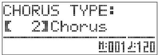 CHORUS TYPE: 21Chorus 0:001±120
