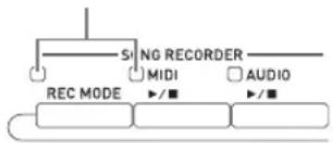 CASIO Privia PX-560 - Aufnehmen im Digitalpiano-Speicher (MIDI-Recorder) - 3