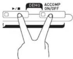 CASIO Privia PX-560 - Abspielen der Demostücke - 1