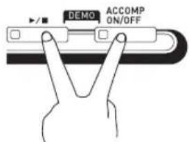 CASIO Privia PX-360 - Abspielen der Demostücke - 1