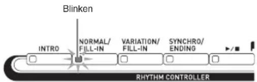 CASIO Privia PX-360 - Drücken Sie die Taste 10 SYNCHRO/ENDING. - 1