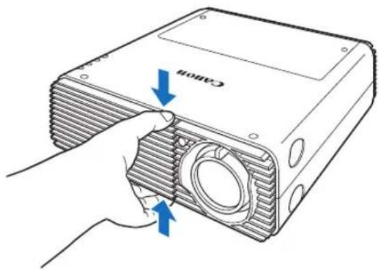 CANON REALiS WUX500 - Cleaning the Air Filter - 4