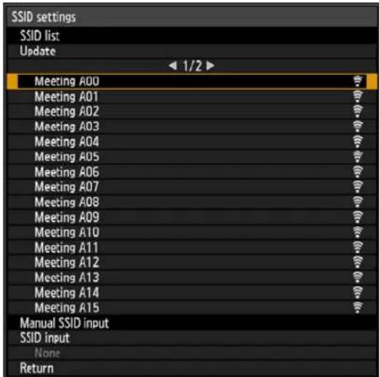 CANON REALiS WUX500 - Detailed settings (wireless) - 3