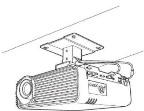 CANON REALiS WUX500 - Mounting the Projector on the Ceiling - 1