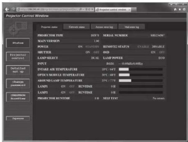 PANASONIC PT-DZ870U - 4) Click OK. - 1