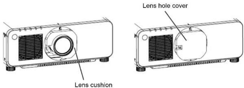 PANASONIC PT-DZ870U - Cautions when transporting - 1