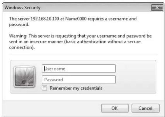 PANASONIC PT-DZ870U - Accessing from the web browser - 1