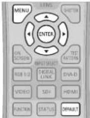 PANASONIC PT-DZ870U - [NETWORK] menu - 1