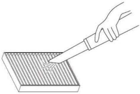 PANASONIC PT-DZ870U - Cleaning the air filter - 1
