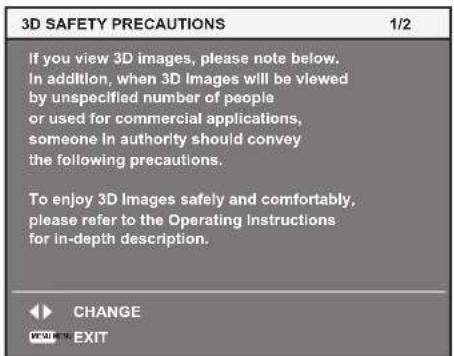 PANASONIC PT-DZ870U - 2) Press the  button. - 1