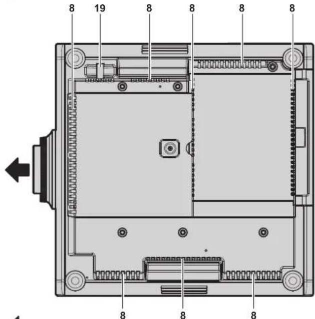 PANASONIC PT-DZ870U - Projector body - 5