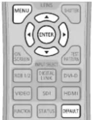 PANASONIC PT-DZ870U - [POSITION] menu - 1