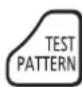 PANASONIC PT-DZ870U - Displaying the internal test pattern - 1