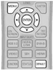 PANASONIC PT-DZ870U - [3D SETTINGS] menu - 1