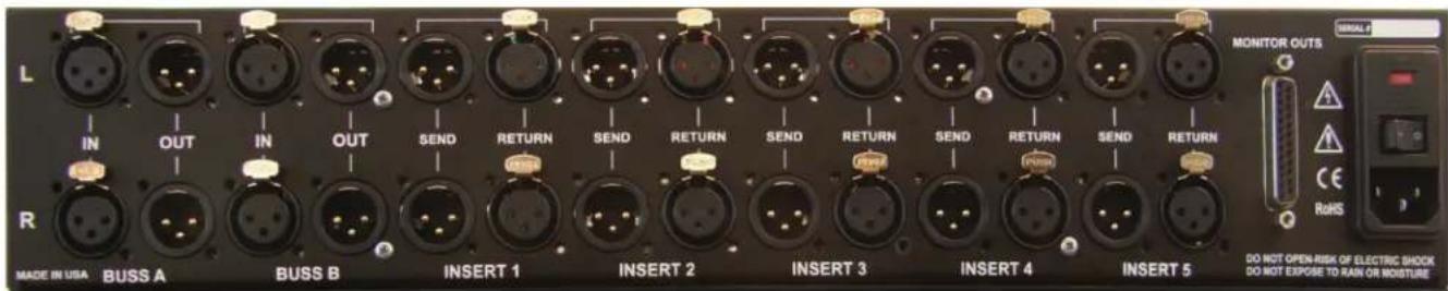 Dangerous Music Liaison - Liaison: Rear Panel Connections - 1