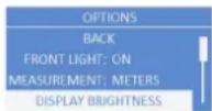 ELECTRO-VOICE ETX-10P - Menü FRONT LIGHT - 3