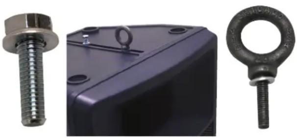 American Audio CPX 15A - Rear Panel: - 5
