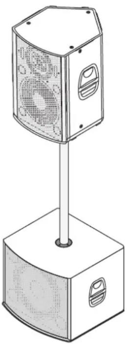PRESONUS ULT18 - Stativ-Montage - 1