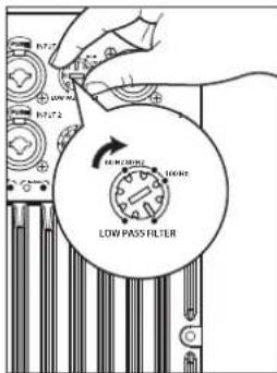 PRESONUS ULT18 - Einstellen des Tiefpassfilters - 1