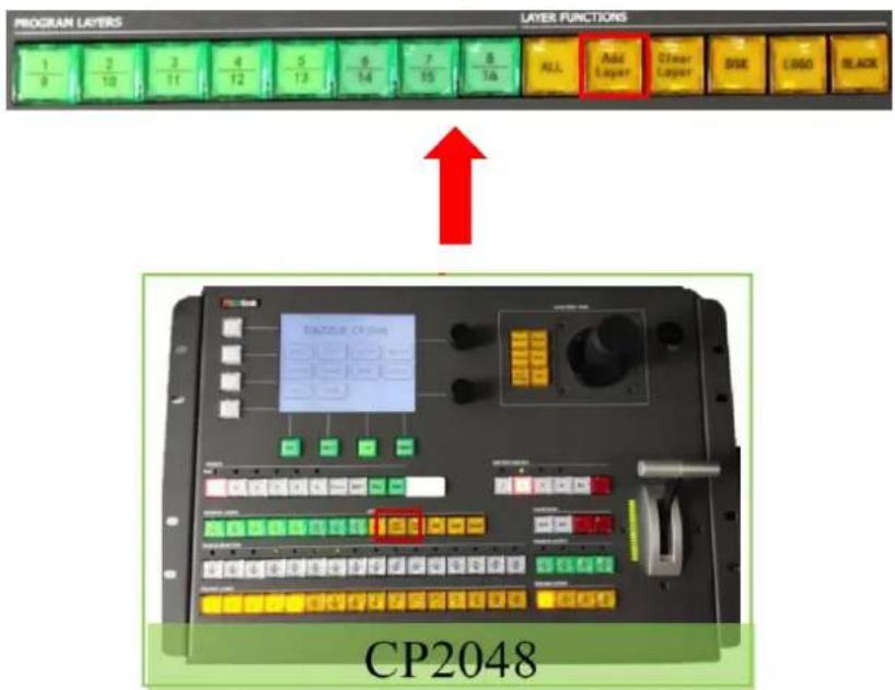 RGBlink CP 2048 - Add Layer - 1