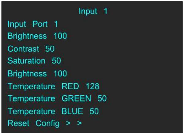 RGBlink M1 - Input Menu - 3