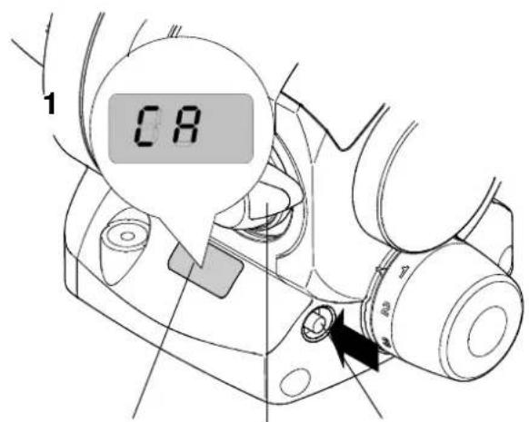 Vinten Vision 100 - Balance mechanism digital display calibration - 5