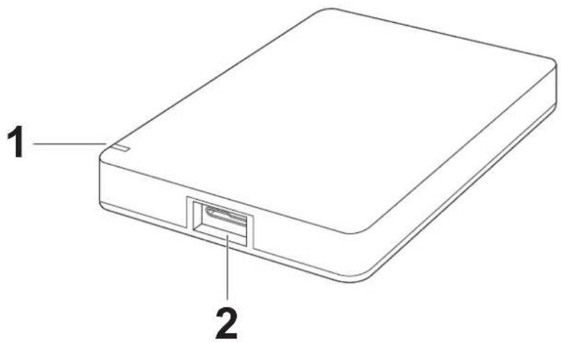 BUFFALO MiniStation Safe (HD-PGF) - Diagrams - 1
