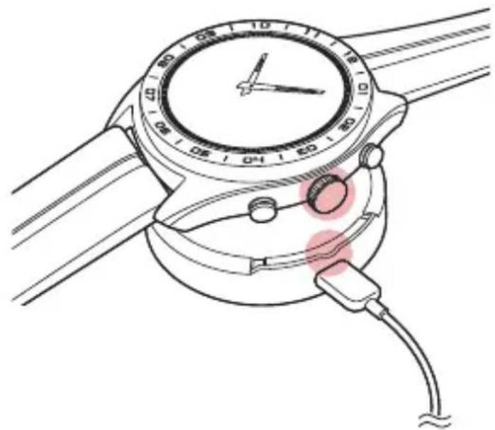 LG Watch W7 - Do NOT attempt to remove the back cover. - 2