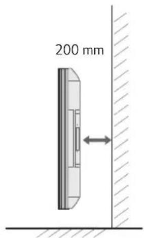 LG 49VM5C-A - Installation an einer Wand - 2