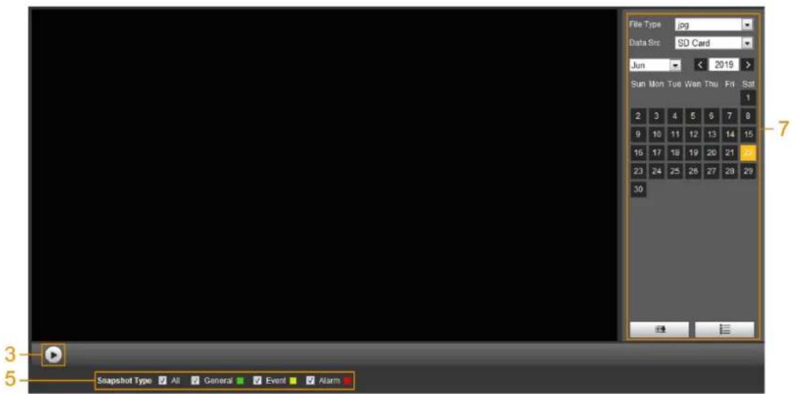 Dahua Technology IPC-HDW3541T-ZAS - Playback Interface - 2